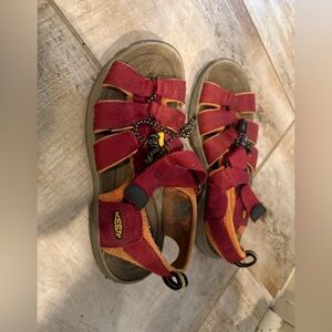 Keen Red Newport Sport Sandals US Size 2